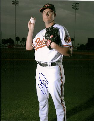 AUTOGRAPHED  photo CHORYE SPOONE Baltimore Orioles