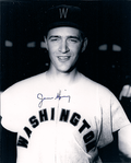 AUTOGRAPHED photo JACK SPRING Washington Senators