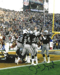 Autographed JACK SQUIREK  8x10 Oakland Raiders photo