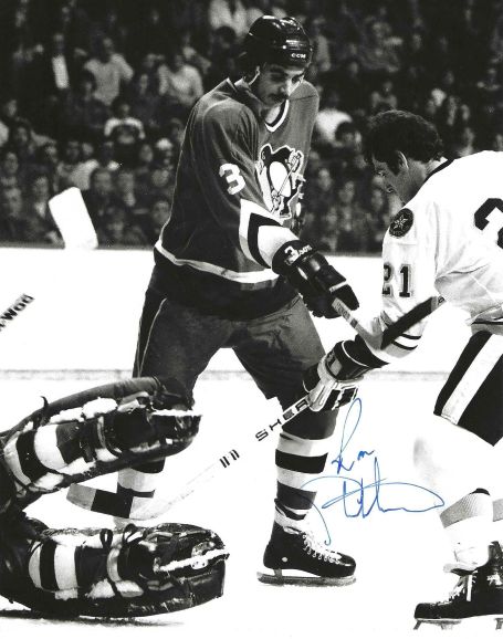 Autographed RON STACKHOUSE 8X10 Pittsburgh Penguins Photo