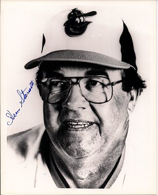 AUTOGRAPHED  photo HERM STARETTE Baltimore Orioles