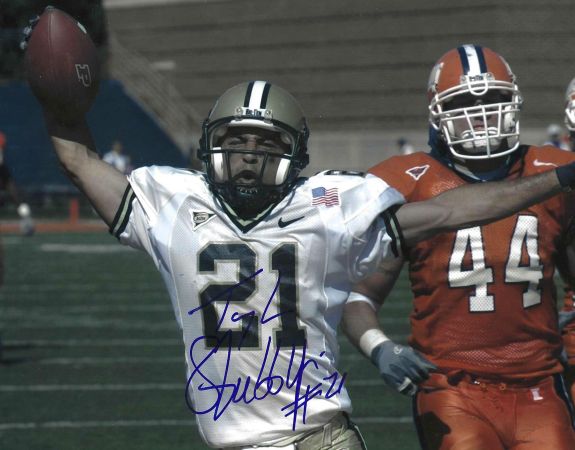 AUTOGRAPHED TAYLOR STUBBLEFIELD 8x10 Purdue Boilermakers Photo