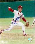 AUTOGRAPHED JOHN STUPER 8x10 St. Louis Cardinals photo