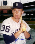 AUTOGRAPHED  photo JOHN SULLIVAN Detroit Tigers