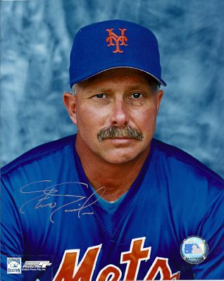 AUTOGRAPHED STEVE SWISHER New York Mets photo