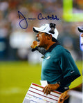 Autographed Juan Castillo 8X10 Philadelphia Eagles Photo