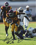 Autographed EMMANUEL MOODY USC Trojans 8X10 Photo
