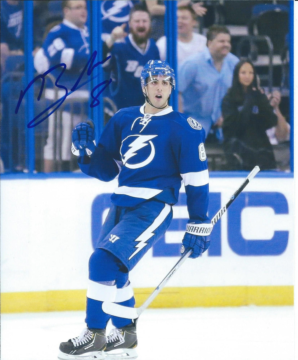 Autographed Mark Barberio Tampa Bay Lightning  8x10  Photo