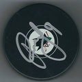 Autographed DAINIUS ZUBRUS San Jose Sharks Hockey Puck