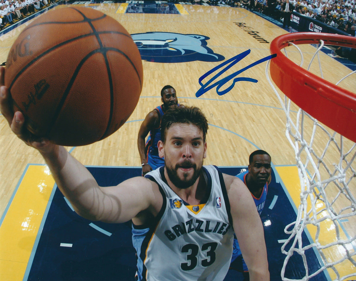 Autographed Marc Gasol Memphis Grizzlies 8x10 photo w/ COA