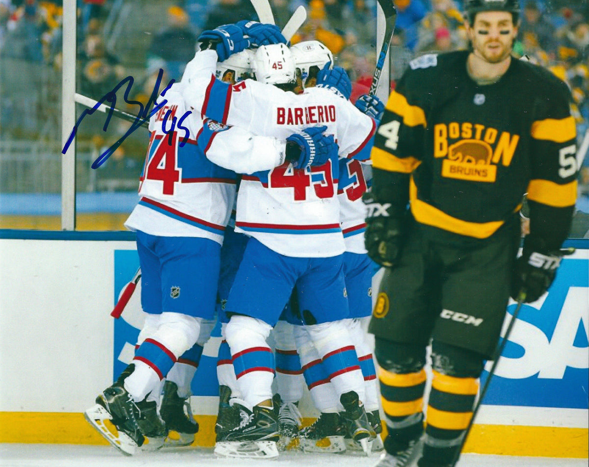 Autographed MARK BARBERIO 8X10 Montreal Canadiens Photo