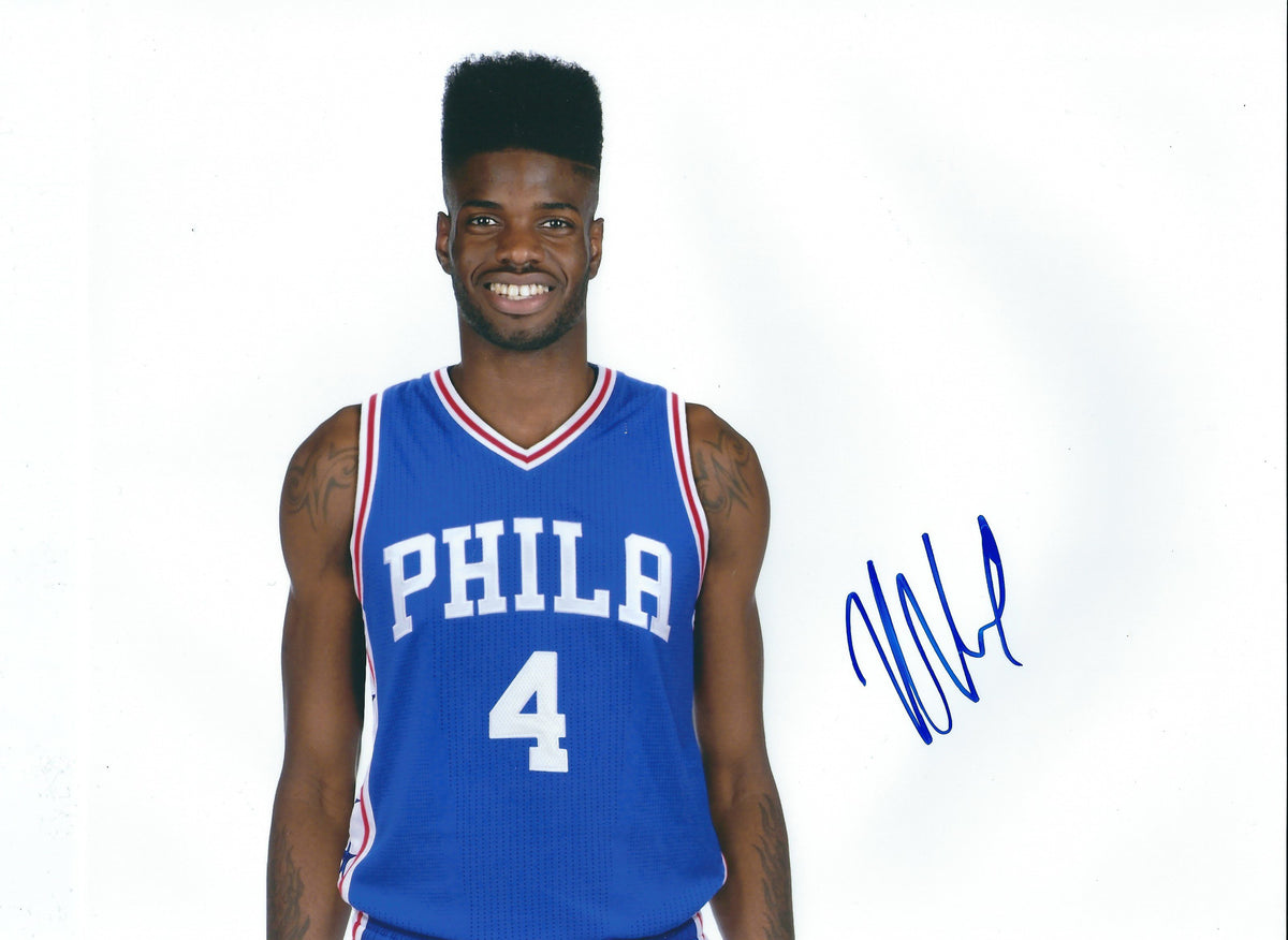 AUTOGRAPHED NERLENS NOEL 8X10 Philadelphia 76'ers photo
