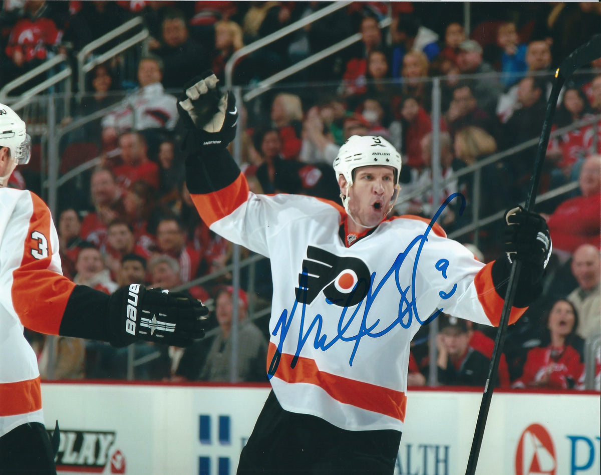 Autographed MIKE KNUBLE 8X10 Philadelphia Flyers Photo