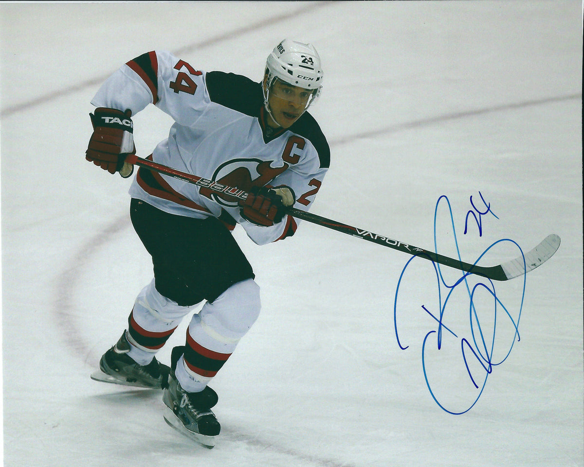Autographed BRYCE SALVADOR  8X10 New Jersey Devils Photo