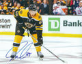 Autographed JOE MORROW  8X10 Boston Bruins  Photo