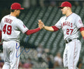 AUTOGRAPHED ERNESTO FRIERI 8X10 Los Angeles Angels Photo