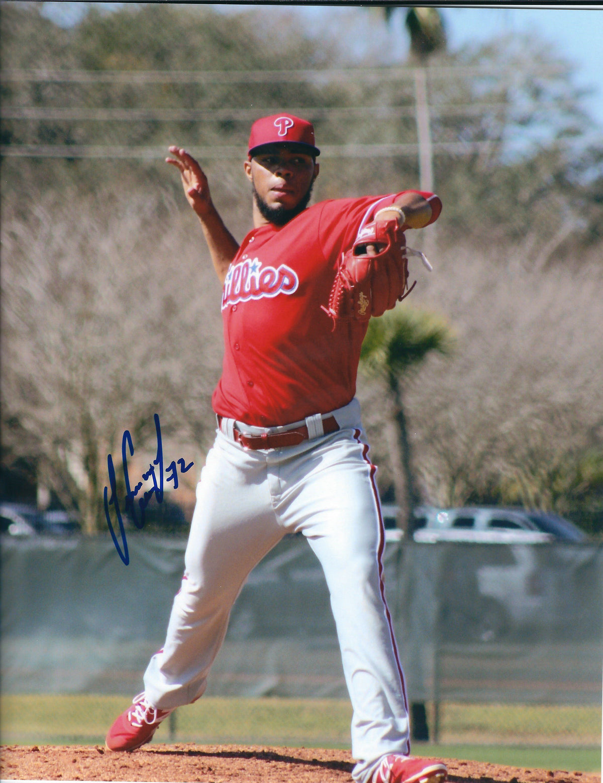 AUTOGRAPHED JIMMY CORDERO 8X10 Philadelphia Phillies Photo