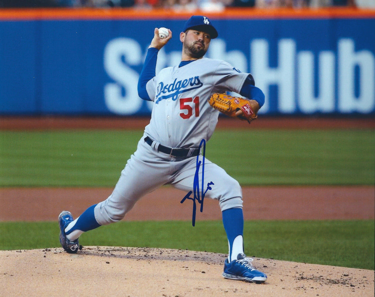 AUTOGRAPHED ZACH LEE 8x10 Los Angeles Dodgers photo