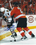 Autographed BRAYDON COBURN 8X10 Philadelphia Flyers Photo