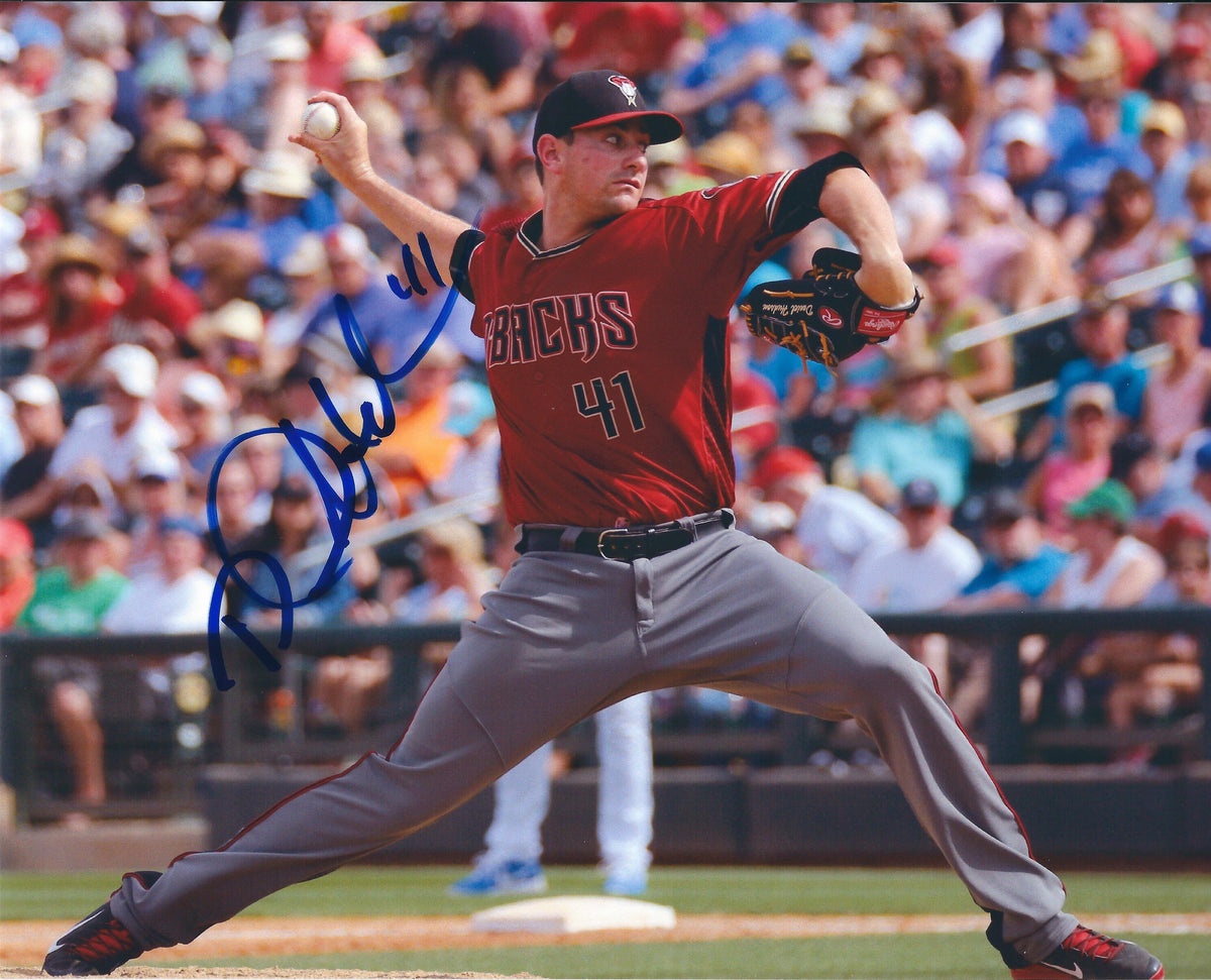 Autographed DANIEL HUDSON 8X10 Arizona Diamondbacks Photo