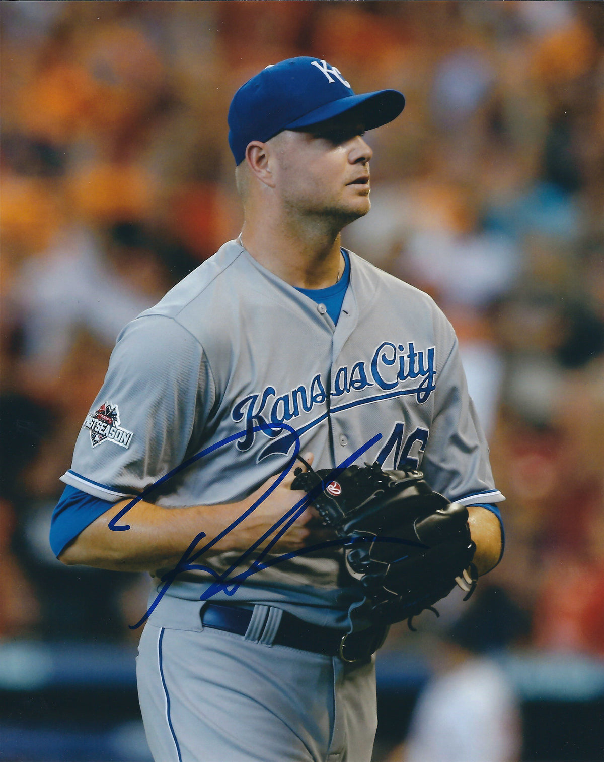 AUTOGRAPHED  RYAN MADSON 8X10 Kansas City Royals Photo