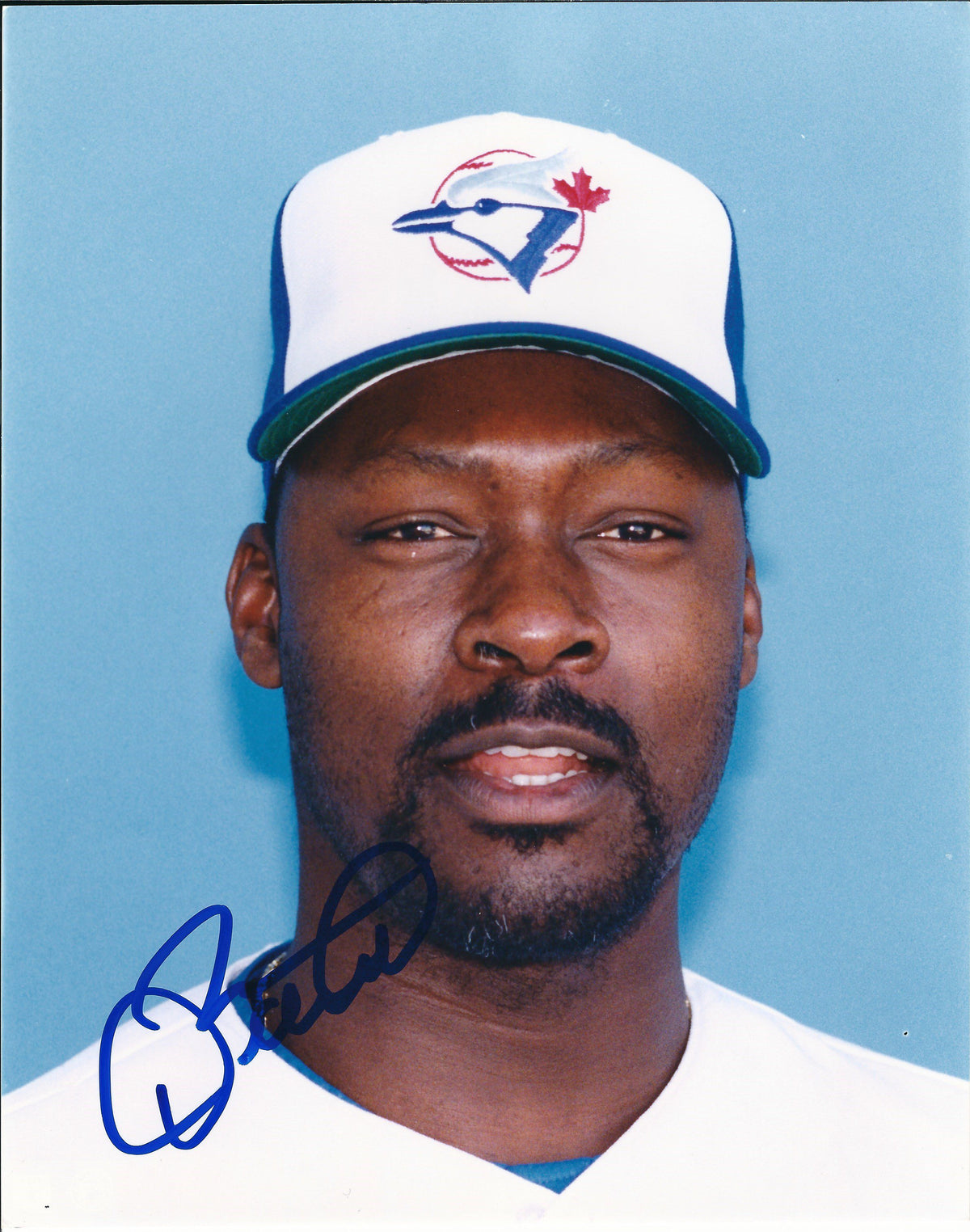 Autograhed DAVE STEWART 8X10 Toronto Blue Jays Photo