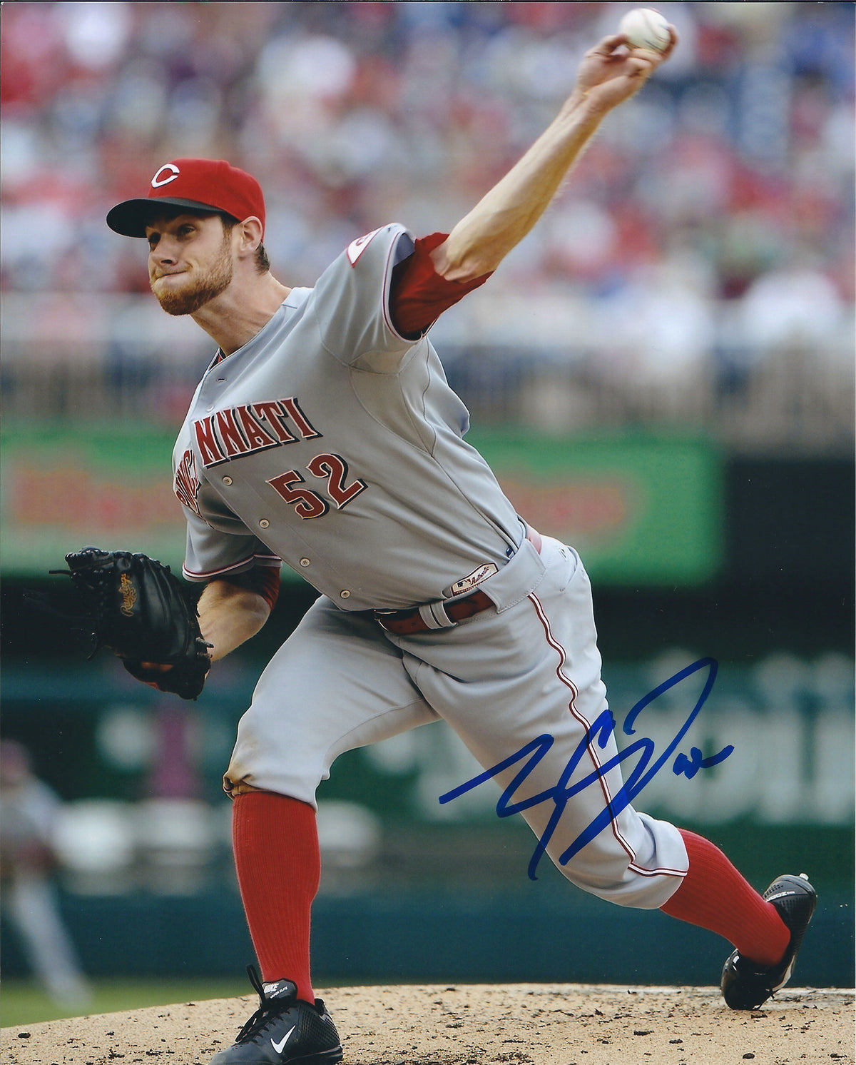 AUTOGRAPHED TONY CINGRANI 8X10 photo  Cincinnati Reds