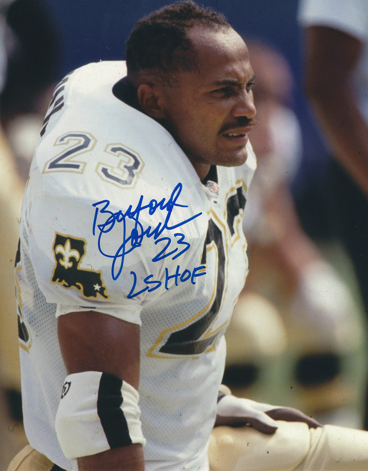 Autographed BUFORD JORDAN 8X10 New Orleans Saints photo