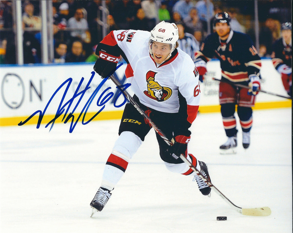 Autographed  MIKE HOFFMAN 8X10 Ottawa Senators photo