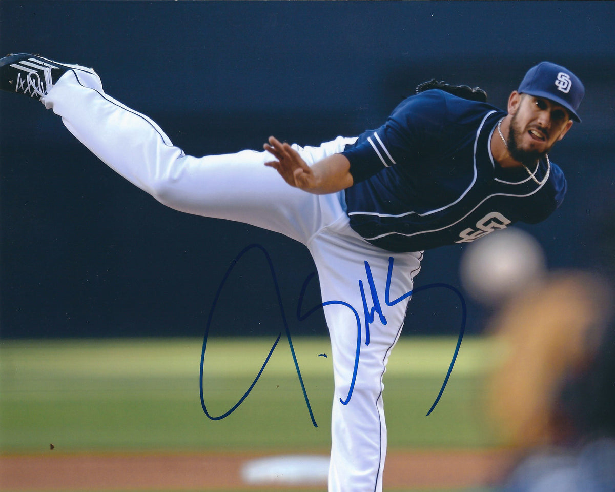 AUTOGRAPHED JAMES SHIELDS 8X10 San Diego Padres photo