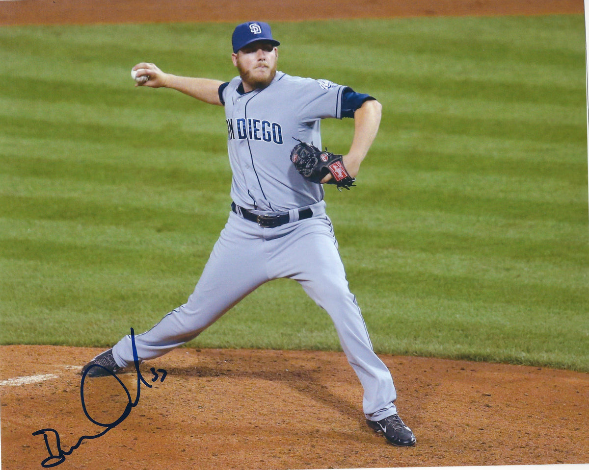 AUTOGRAPHED BRANDON MAURER 8X10 San Diego Padres photo