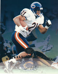 Autographed DARNELL AUTRY 8X10 Leaf 97 Chicago Bears Photo Card
