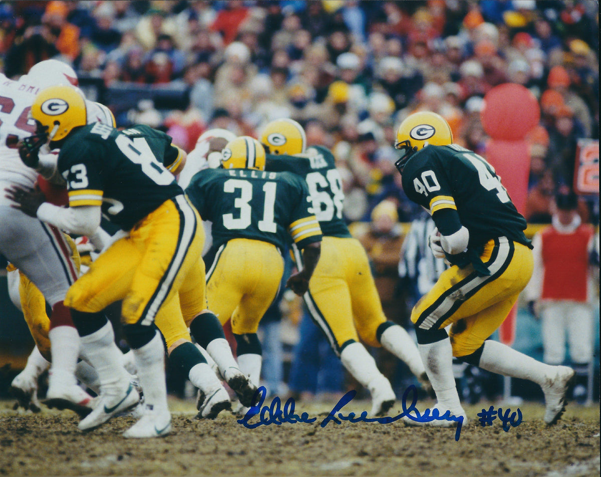 Autographed EDDIE LEE IVERY 8x10 Green Bay Packers Photo