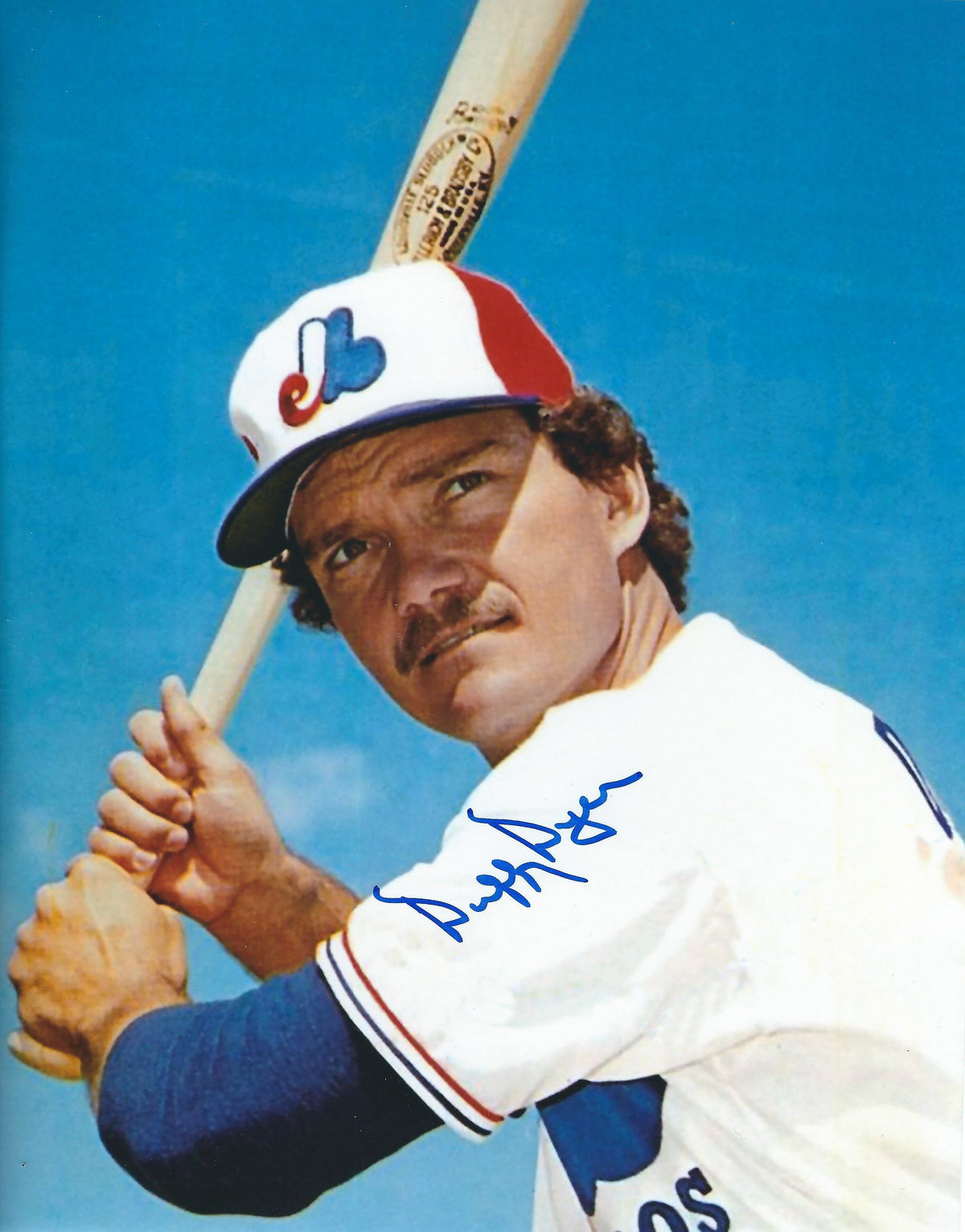 AUTOGRAPHED  DUFFY DYER 8x10 Montreal Expos Photo