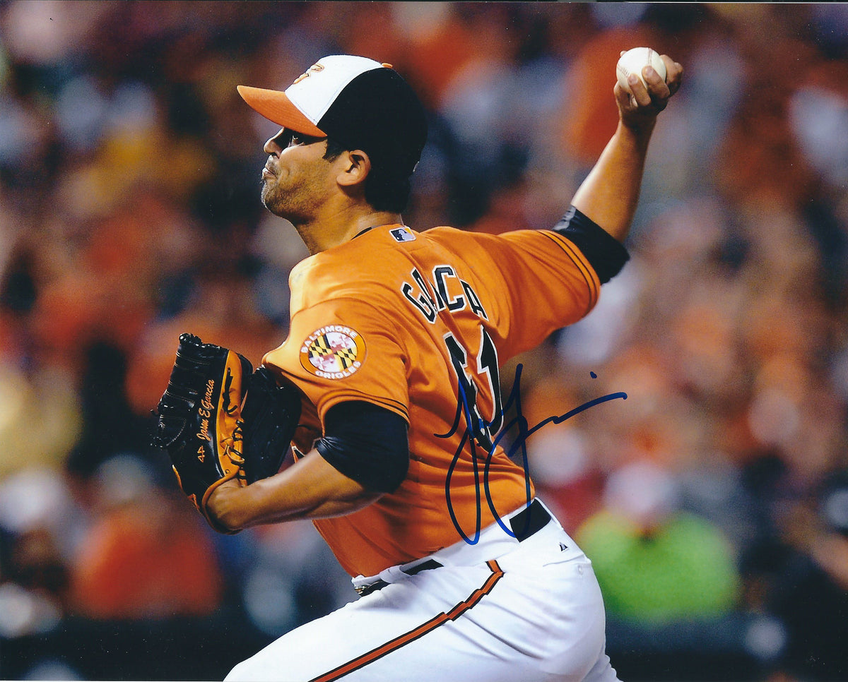 AUTOGRAPHED JASON GARCIA 8X10 Baltimore Orioles Photo