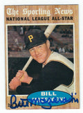Autographed BILL MAZEROSKI Pittsburgh Pirates 1962 TOPPS Card