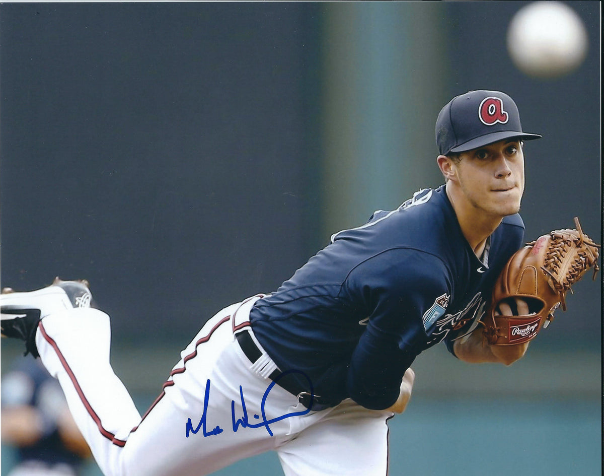 AUTOGRAPHED MATT WISLER 8X10 Atlanta Braves photo
