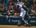 AUTOGRAPHED A.J. PIERZYNSKI  8X10 Atlanta Braves photo
