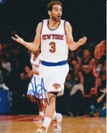 Autographed JOSE CALDERON 8X10 New York Knicks Photo