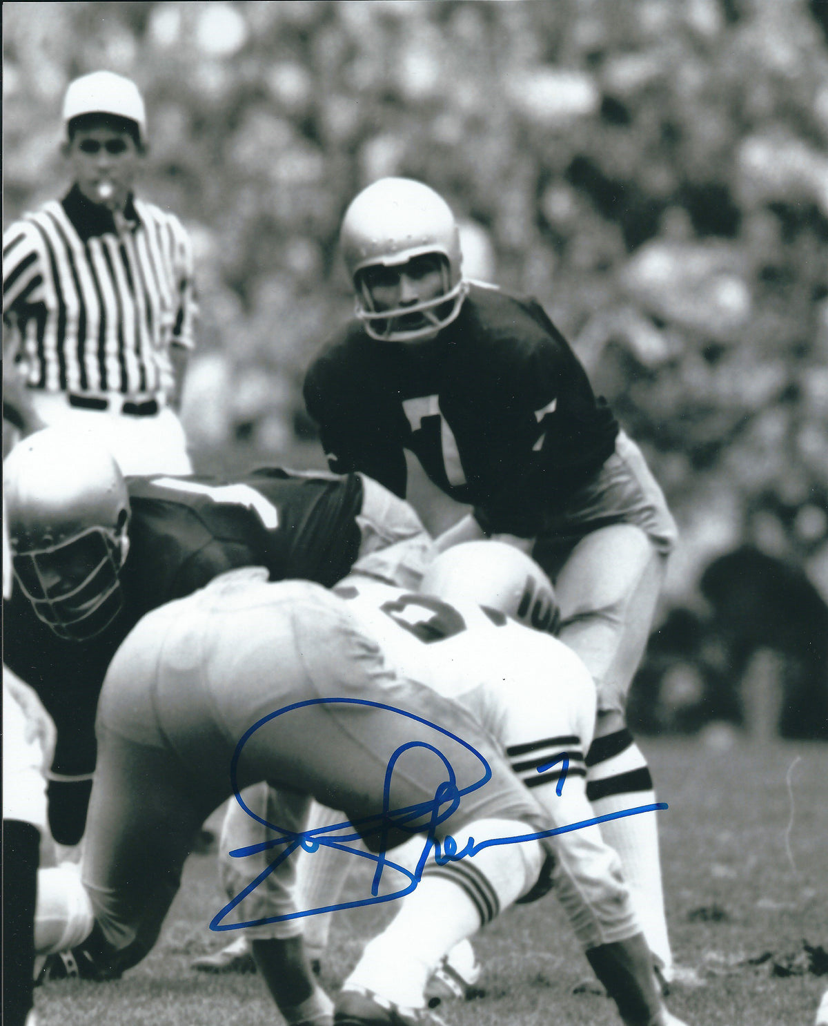 Autographed JOE THIESMANN Notre Dame Photo