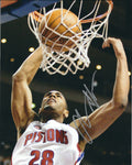 Autographed ARRON AFFLALO  8X10 Detroit Pistons Photo