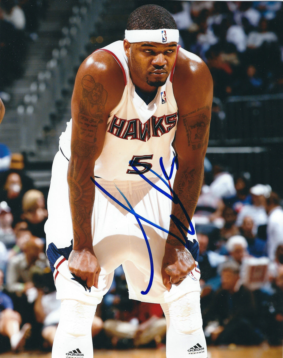 AUTOGRAPHED JOSH SMITH 8X10 Atlanta Hawks photo