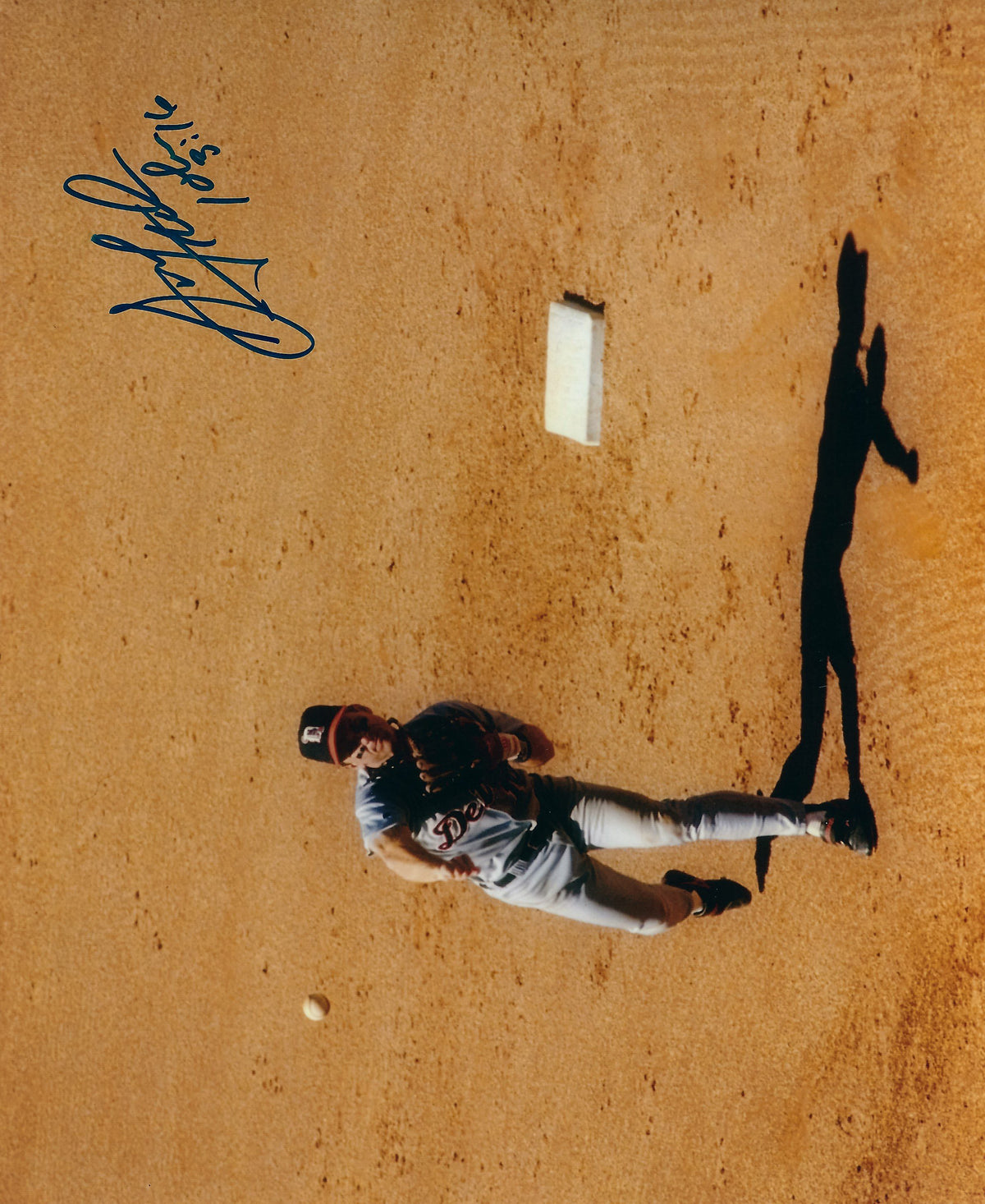Autographed SCOTT FLETCHER Detriot Tigers8x10 Photo - COA