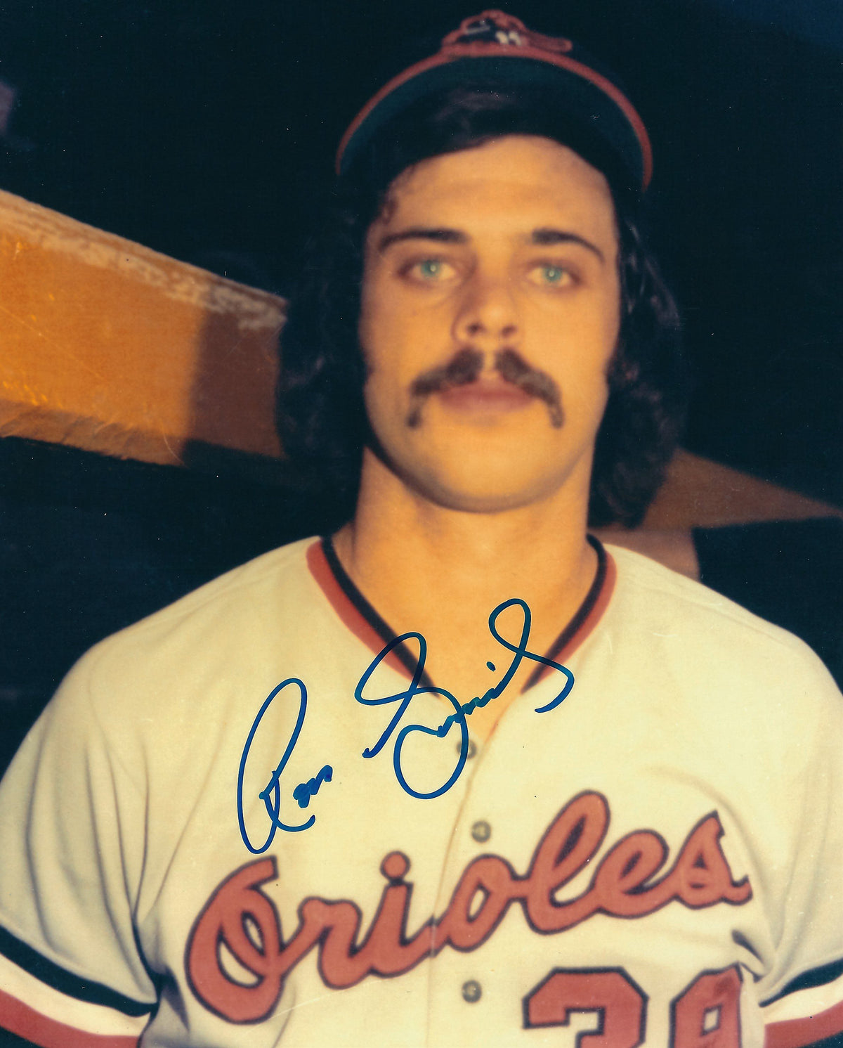 Autographed RON ROSS GRIMSLEY 8x10 Photo - COA