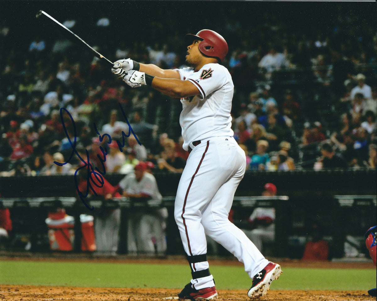 Autographed YASMANY TOMAS 8X10 Arizona Diamondbacks Photo