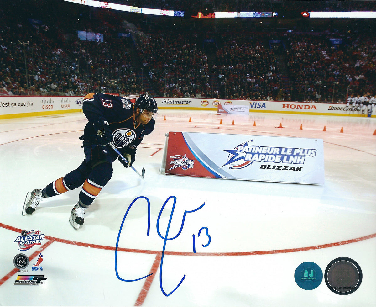 Autographed ANDREW COGLIANO 8X10 Edmonton Oilers Photo