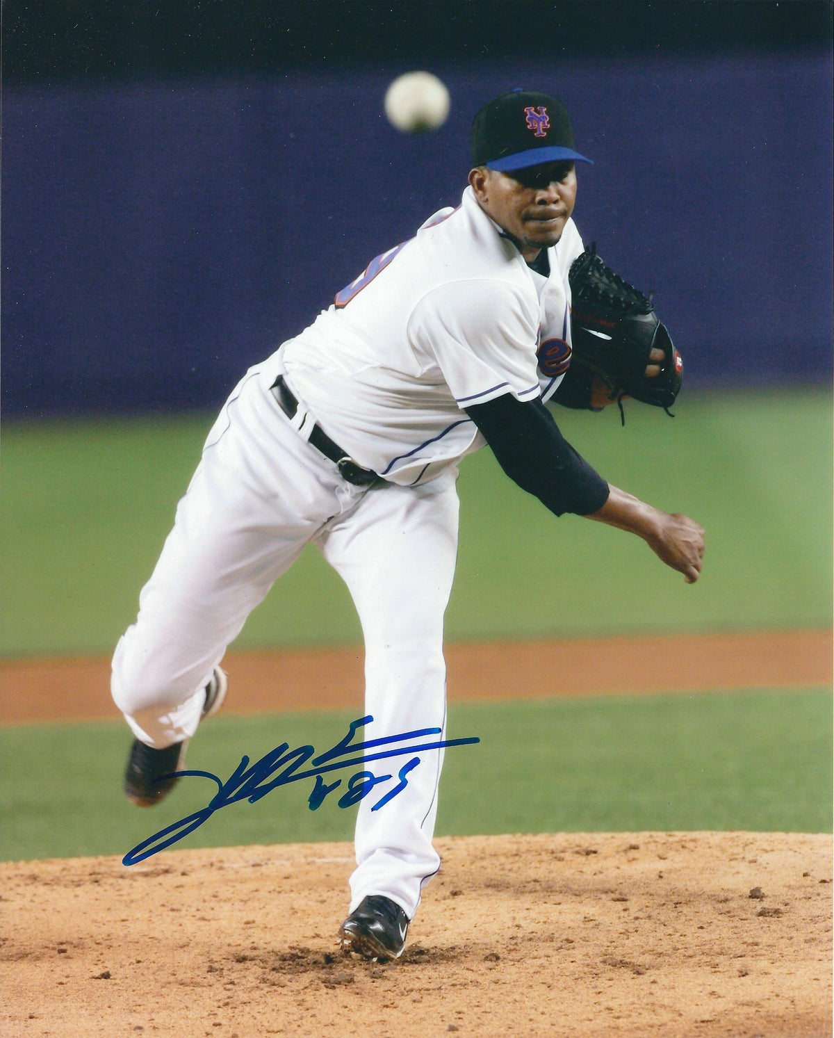 AUTOGRAPHED JORGE SOSA New York Mets photo