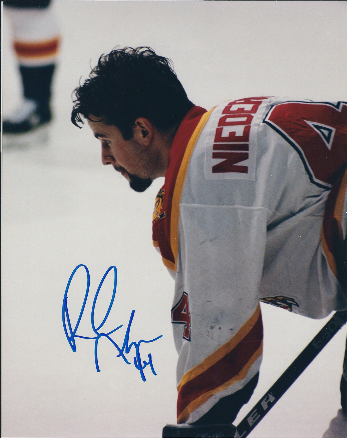 Autographed ROB NIEDERMAYER 8X10 Florida Panthers Photo