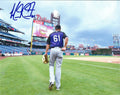 AUTOGRAPHED MATT CARASITI 8X10 Colorado Rockies Photo