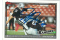Autographed 1991 TOPPS Jeff Jaeger Oakland Raiders Card #106 w/COA